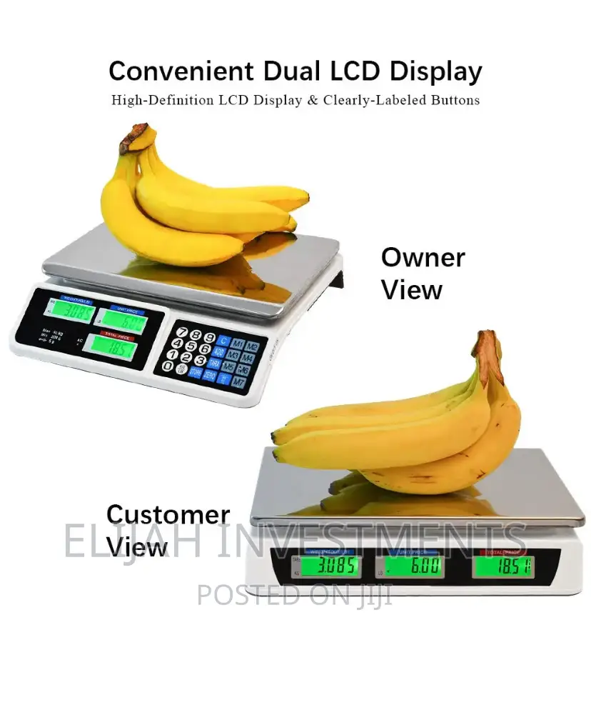 Electronic Price Computing Digital Commercial Scale