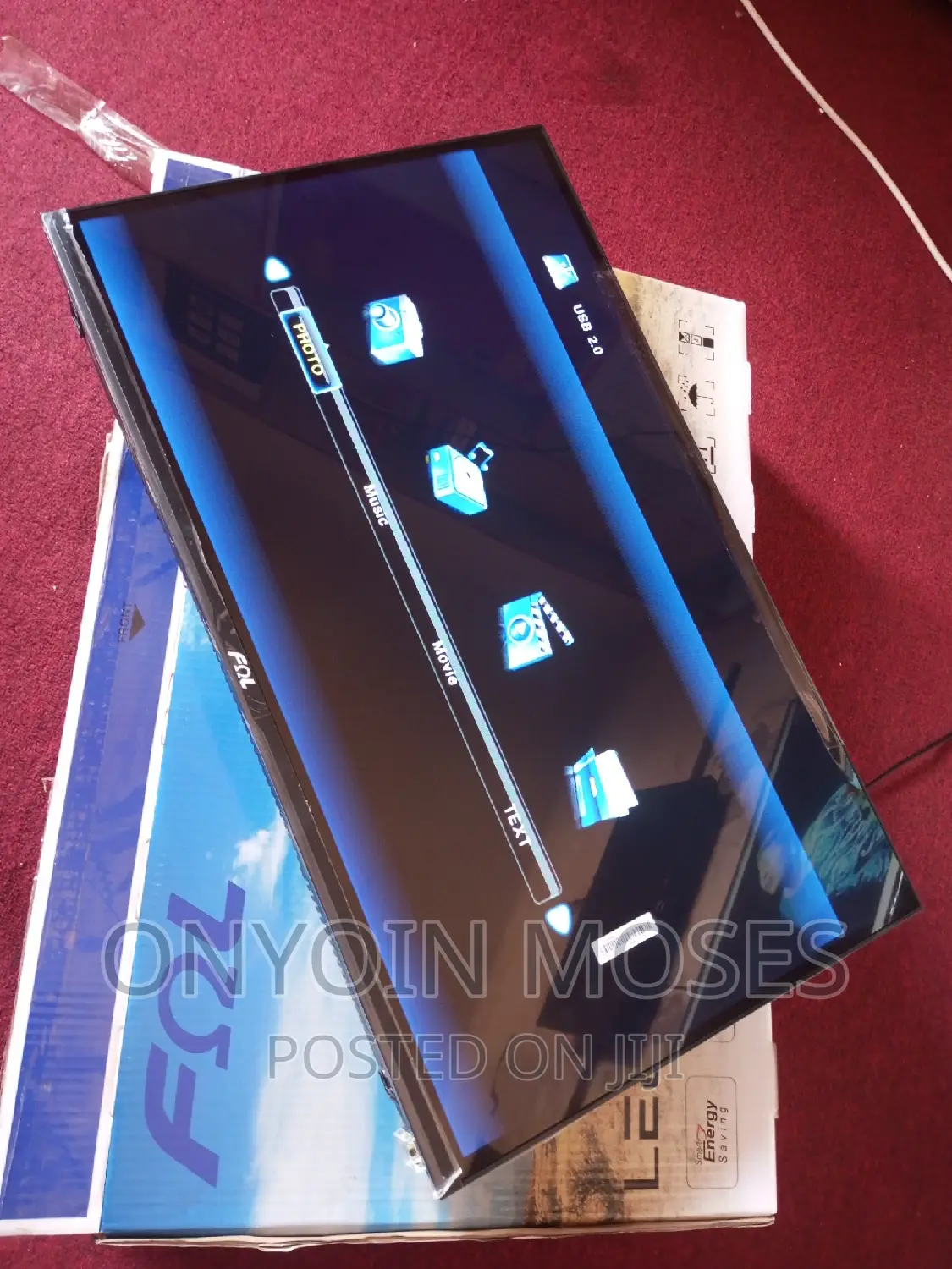 32inches Brand New Fol Digital Frameless Tv With Free to Air
