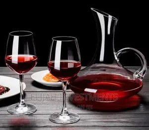 Wine Decanter With 6 Glasses