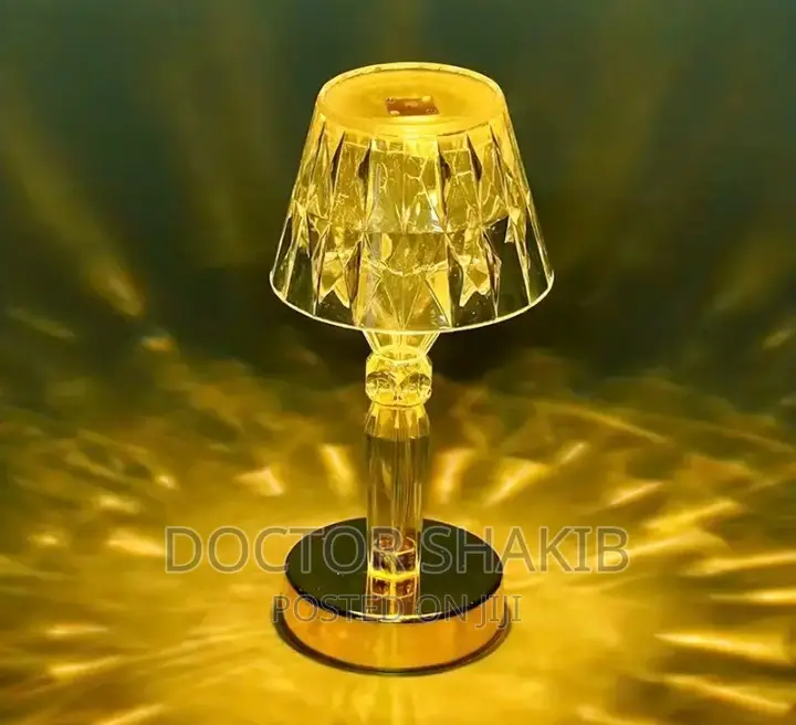 New Led Light Crystal Table Lamp \ Night Lamp