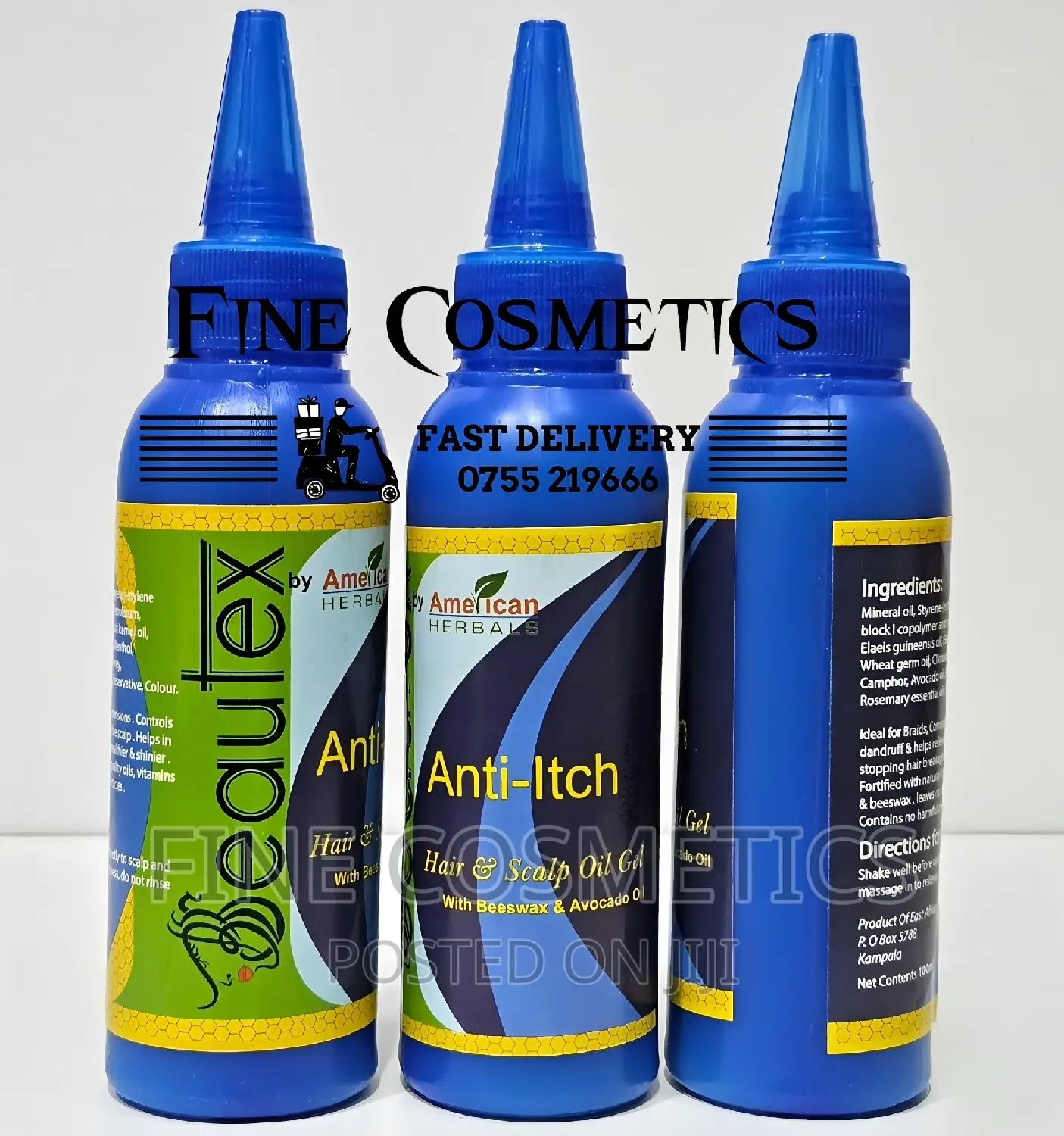 1PC BEAUTEX Anti-Itch Oil | Hair and Scalp Anti-Dandruff Oil