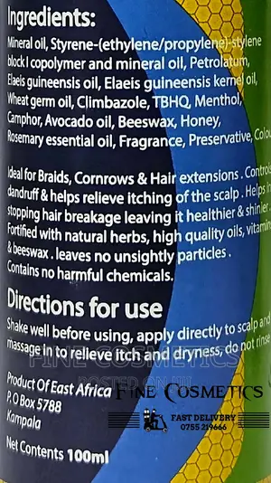 1PC BEAUTEX Anti-Itch Oil | Hair and Scalp Anti-Dandruff Oil