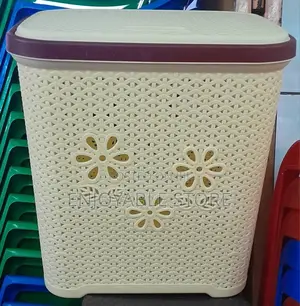 Plastic Storage Laundry Basket