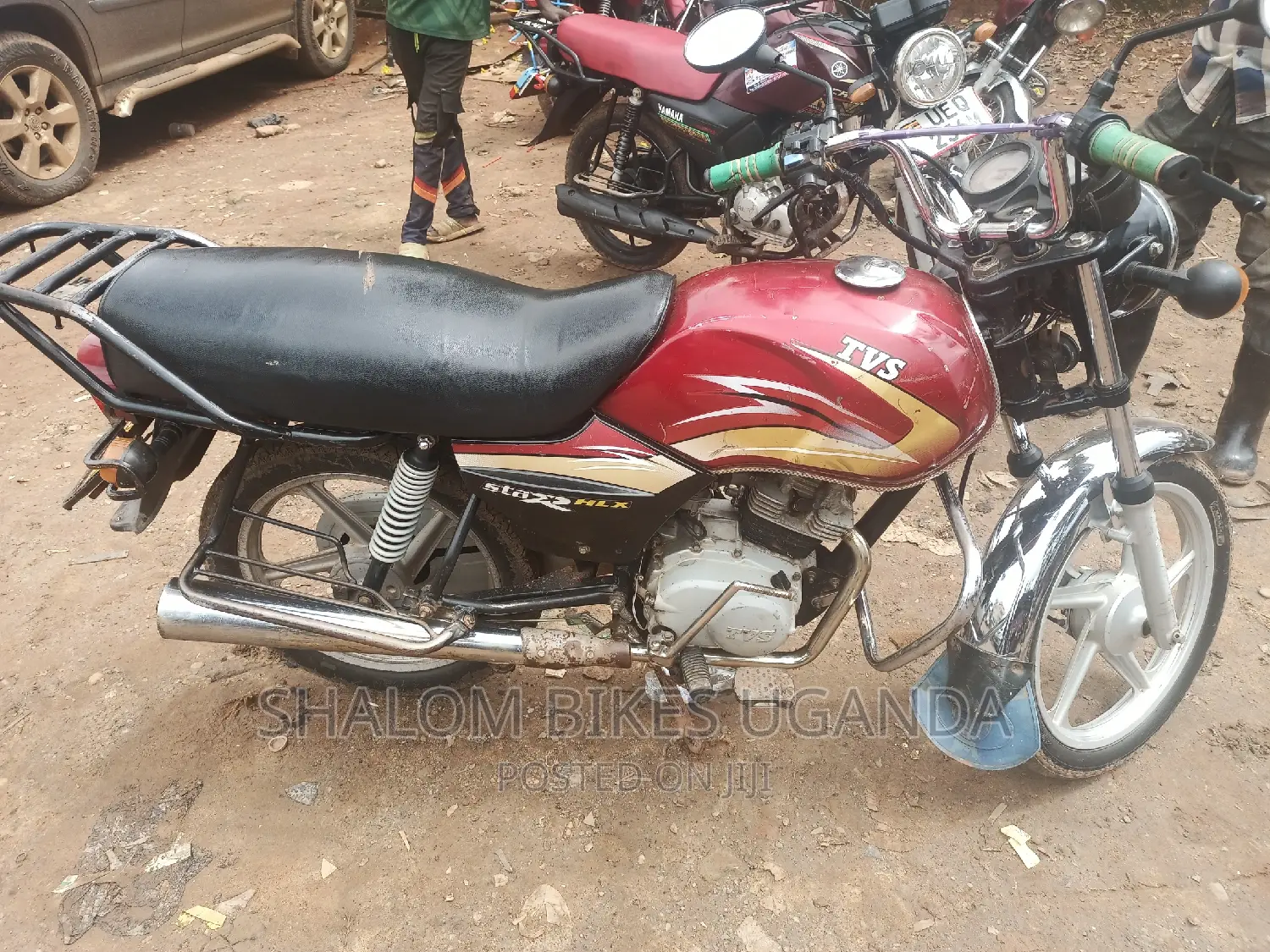 TVS XL 100 2016 Red