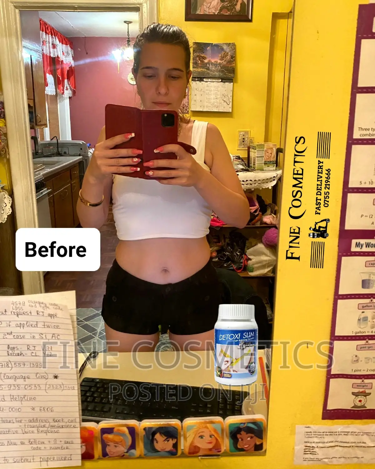 DETOXI SLIM Fast Slimming Weight Loss Fat Burner Flat Tummy