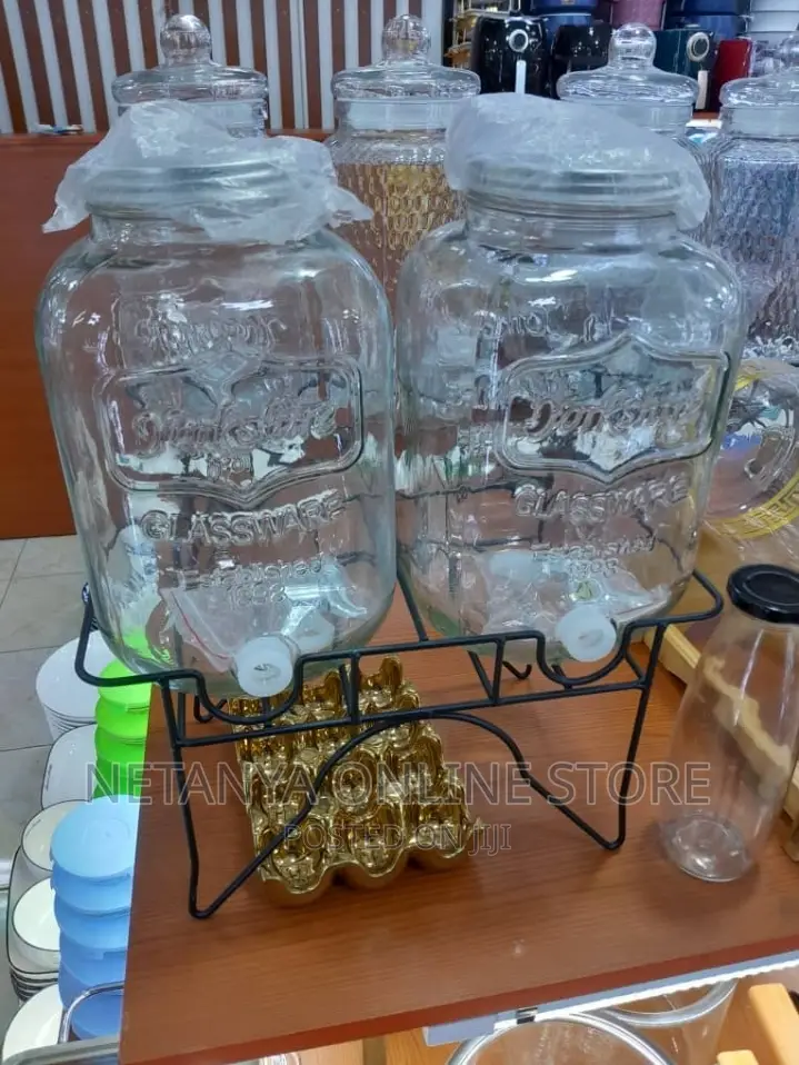 Glass Juice/Water Dispenser