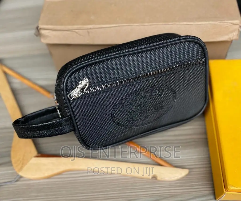 Leather Cosmetic Belt Bag