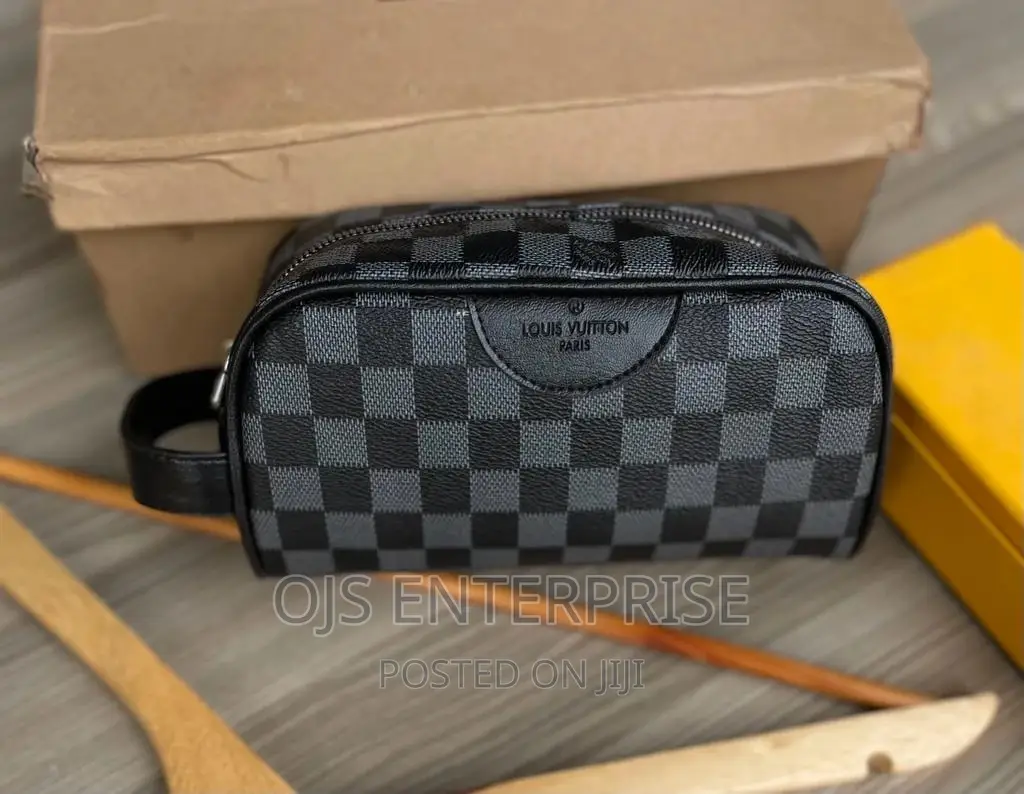 Leather Cosmetic Belt Bag