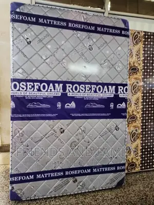 Rose Foam Dulexe Mattress 6*4*6.Inches