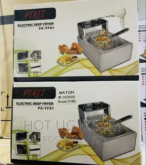 Pixel Commercial Deep Fryer 6ltr Silver