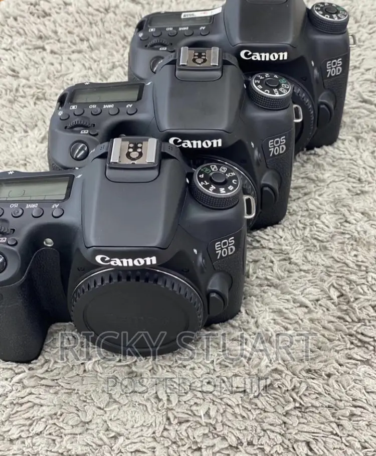 Canon EOS 70D WTH 18-135mm Lens