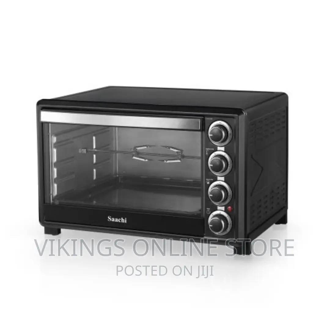 Saachi 45litres Electric Oven With Rotisserie -Black