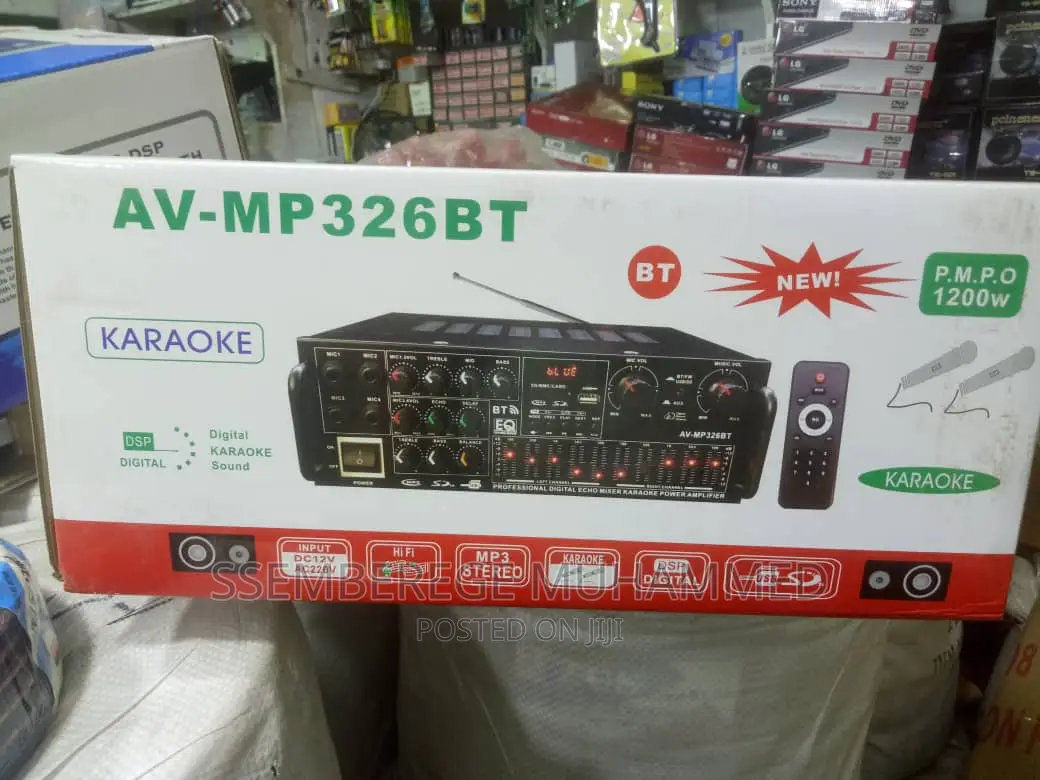 Av Mp326bt Amplifier Karaoke