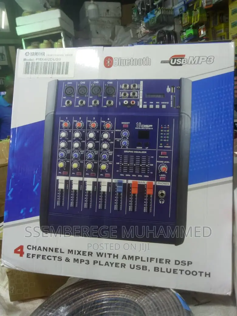 Channel Mixer With Amplifier and Mp3