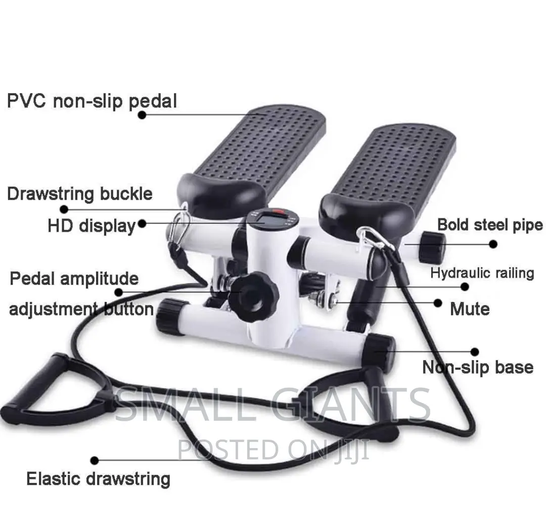 Step Machine Fitness Stepper With Resistance Bands