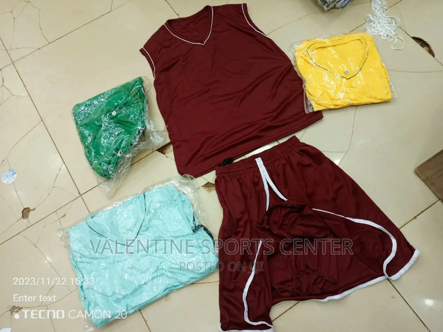 Netball Uniform Originals Material All Olours and Sizes