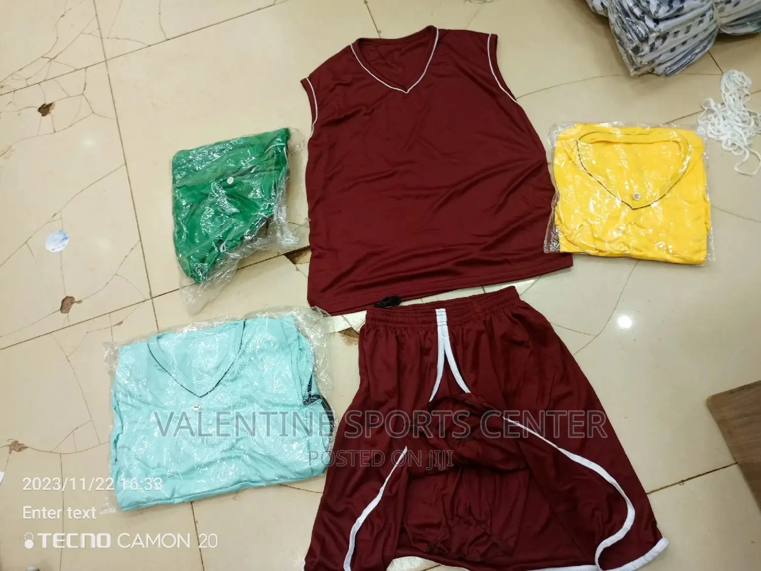 Netball Uniform Originals Material All Olours and Sizes