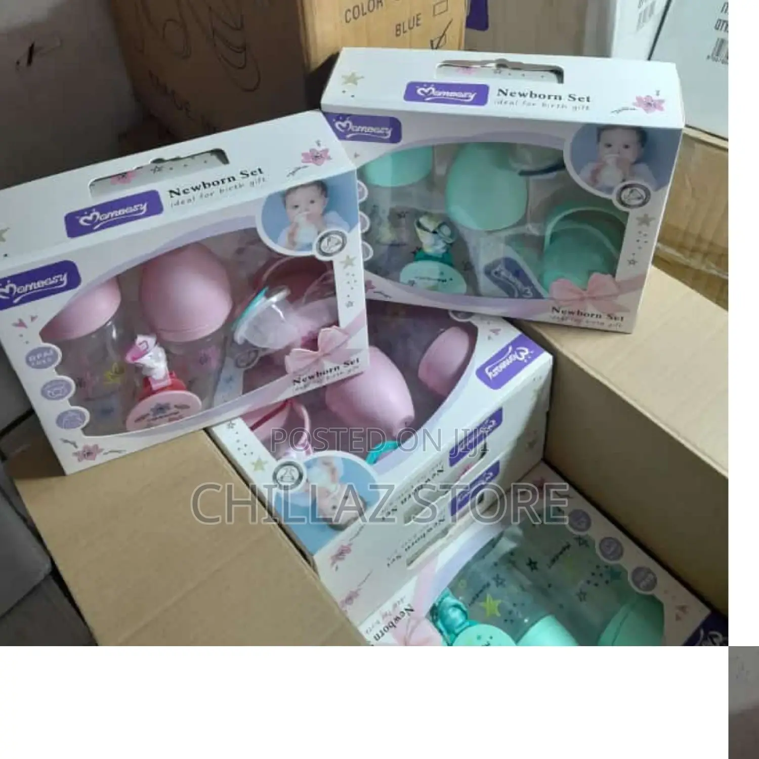 Mom Easy Baby Feeding Bottle Set.