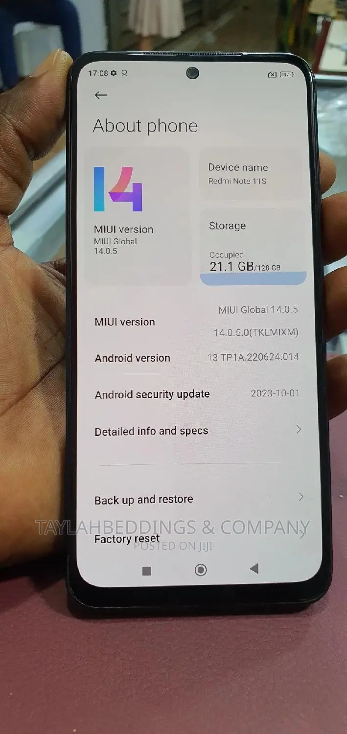 Xiaomi Redmi Note 11 128 GB Black