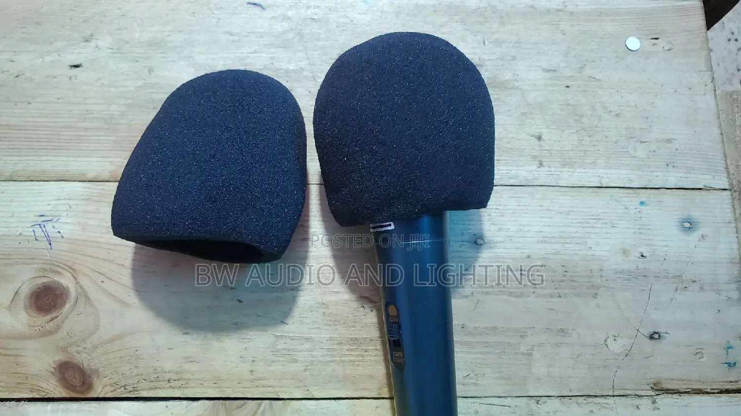 Microphones Covers /Microphone Sponge Yellow and Black