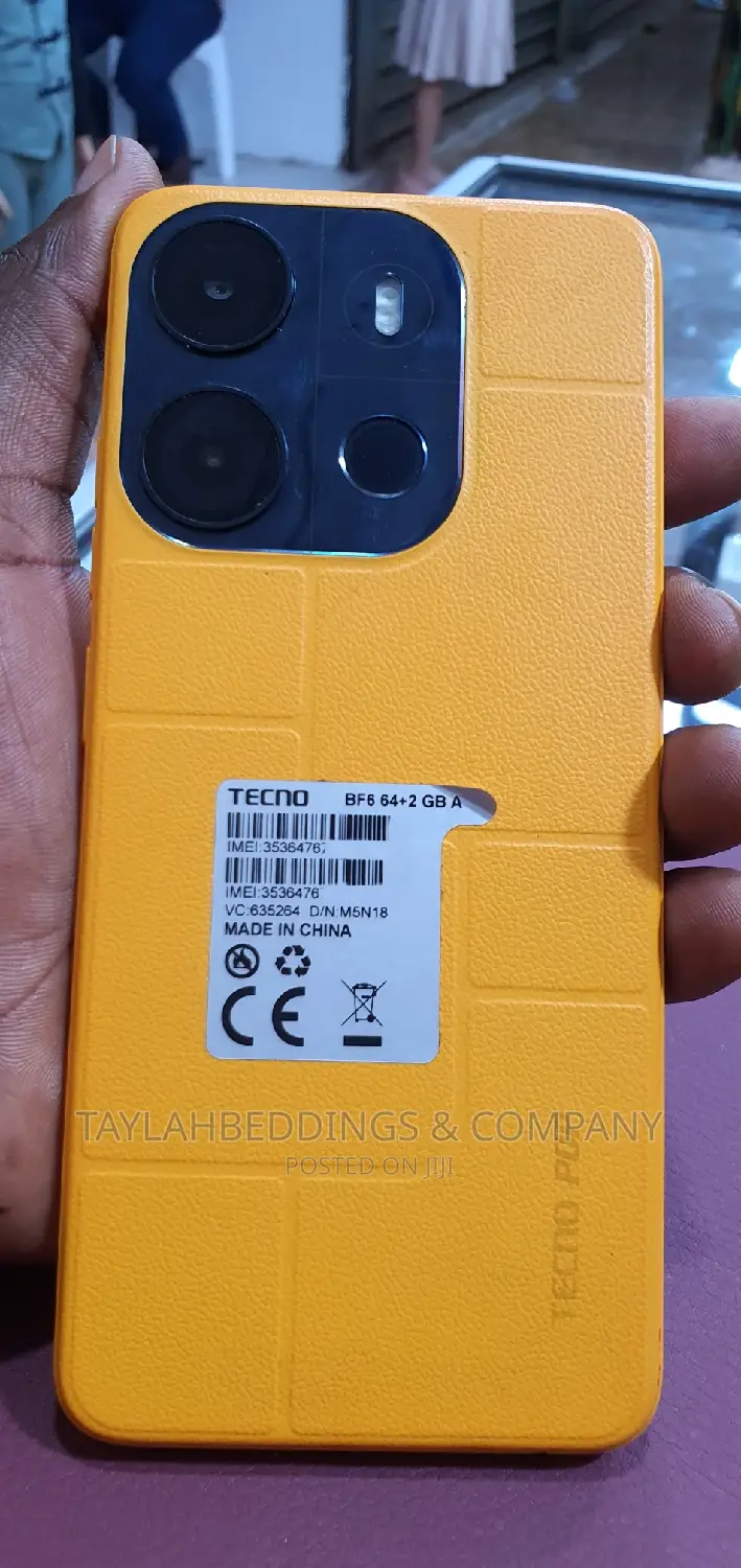Tecno Pop 7 64 GB Yellow