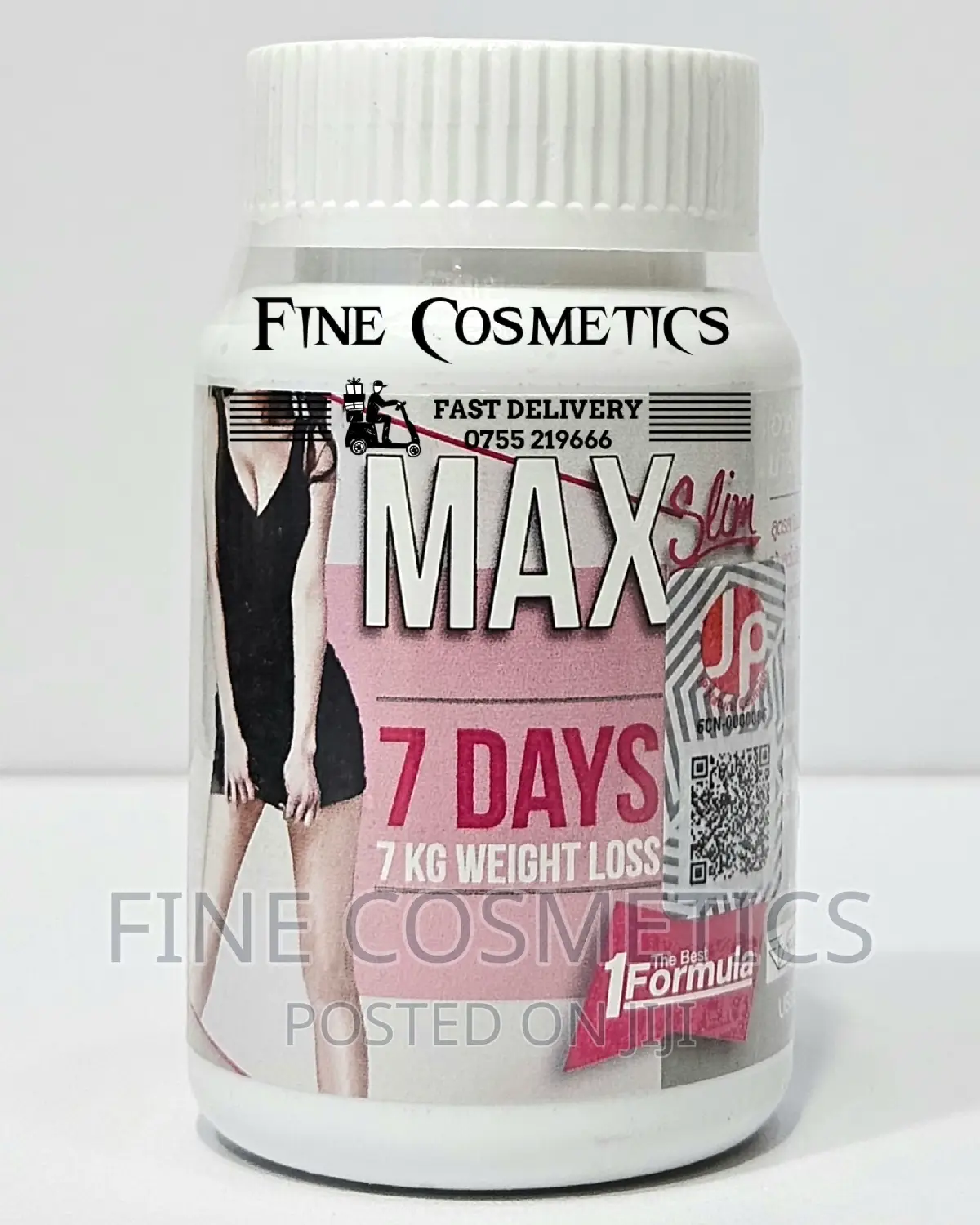 MAX SLIM 7days Slimming Weight Loss Waist Fat Burner 30caps.