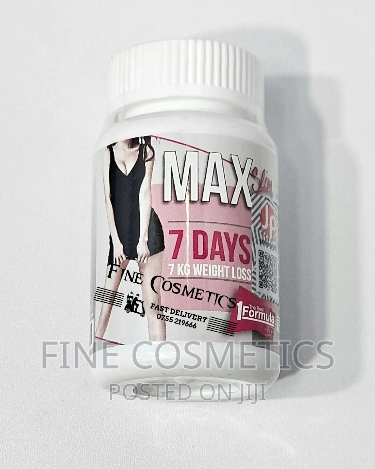 MAX SLIM 7days Slimming Weight Loss Waist Fat Burner 30caps.