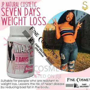MAX SLIM 7days Slimming Weight Loss Waist Fat Burner 30caps.