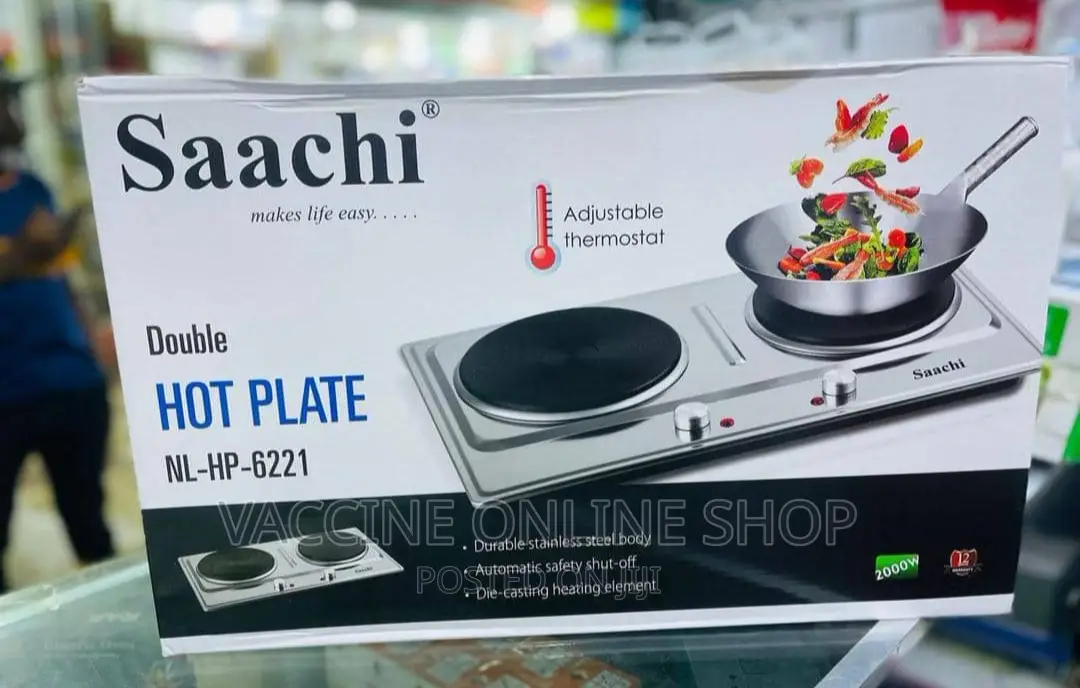 Saachi Double Hot Plates/ Saachi Electric Double Hot Plates