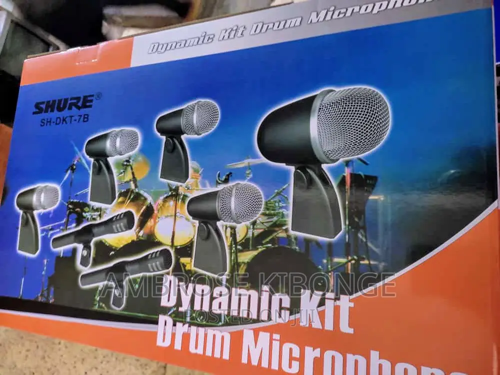 SH-DKT-7B Shure Full Kit Dynamic Kit Microphone for Drum Set