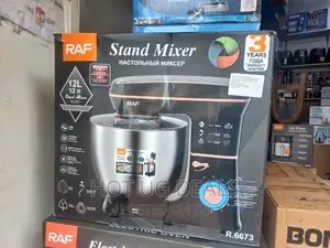RAF 12L Stand Mixer 
- Silver