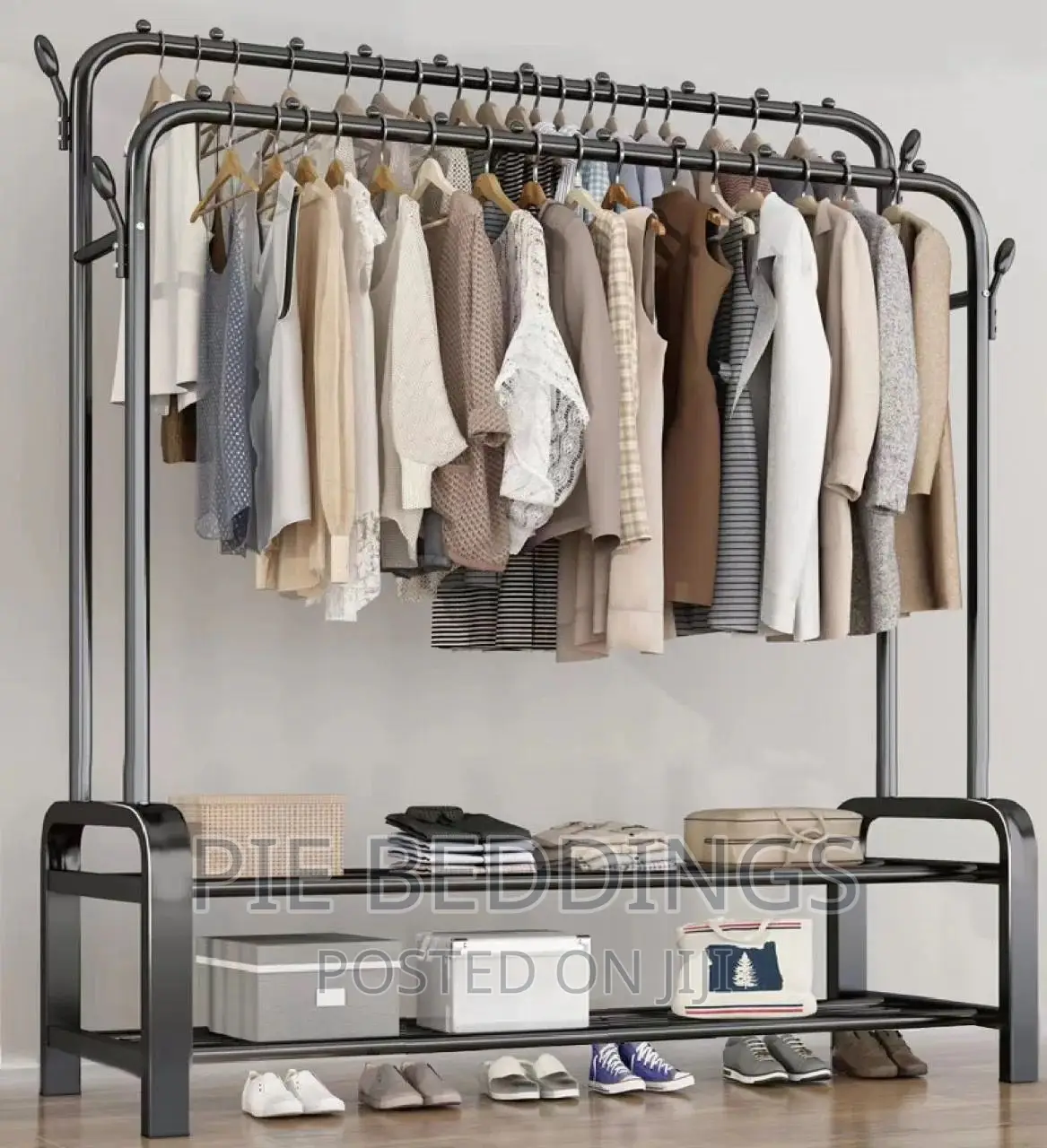 Metallic Clothes Rack /Metallic Open Closet