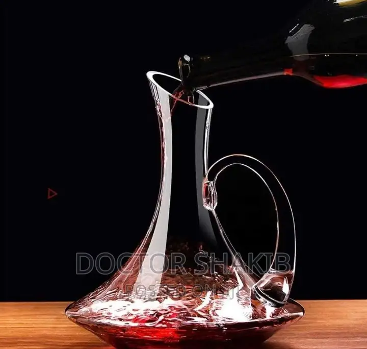 Wine Decanter Lead Free Crystal Glass