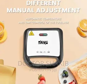 New Electric DSP 2 Slice Sandwich Maker Toaster