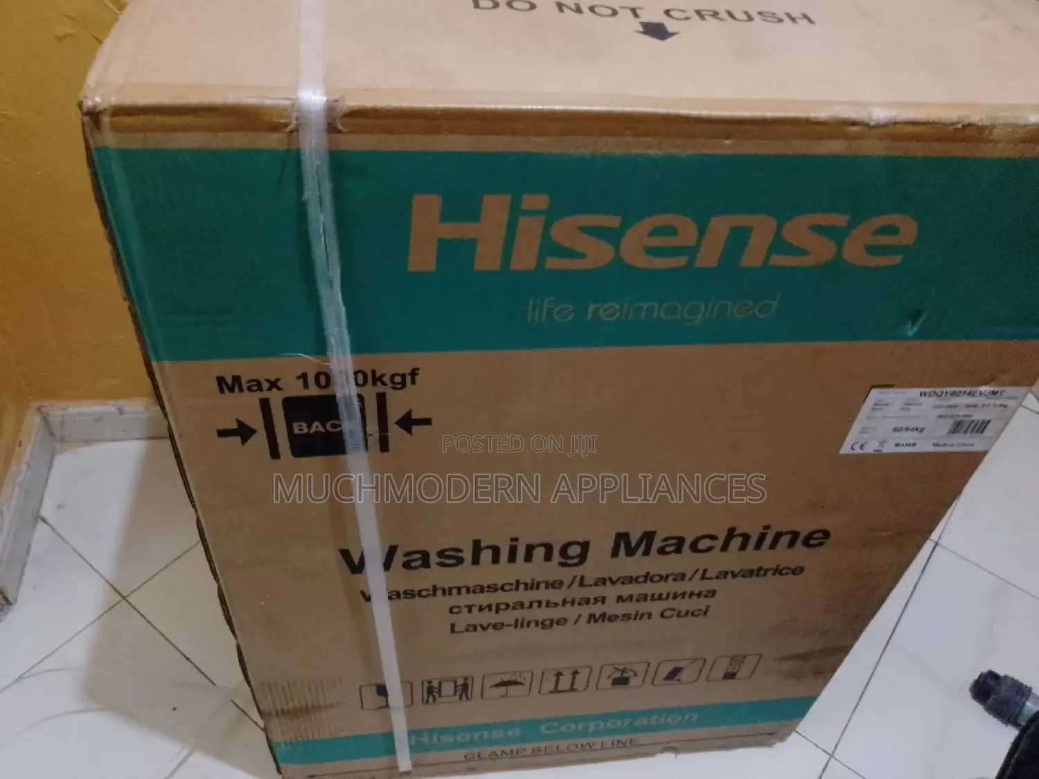 Hisense 8KG Wash and 5KG Dry Washing Machines