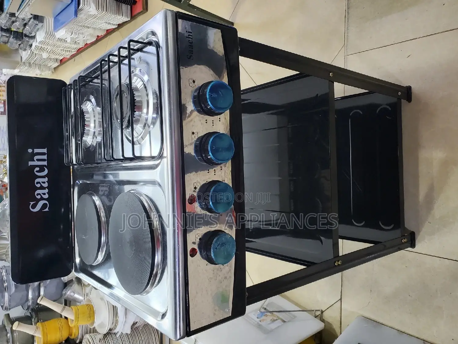 2in1 Gas and Electric Cooker With Stand