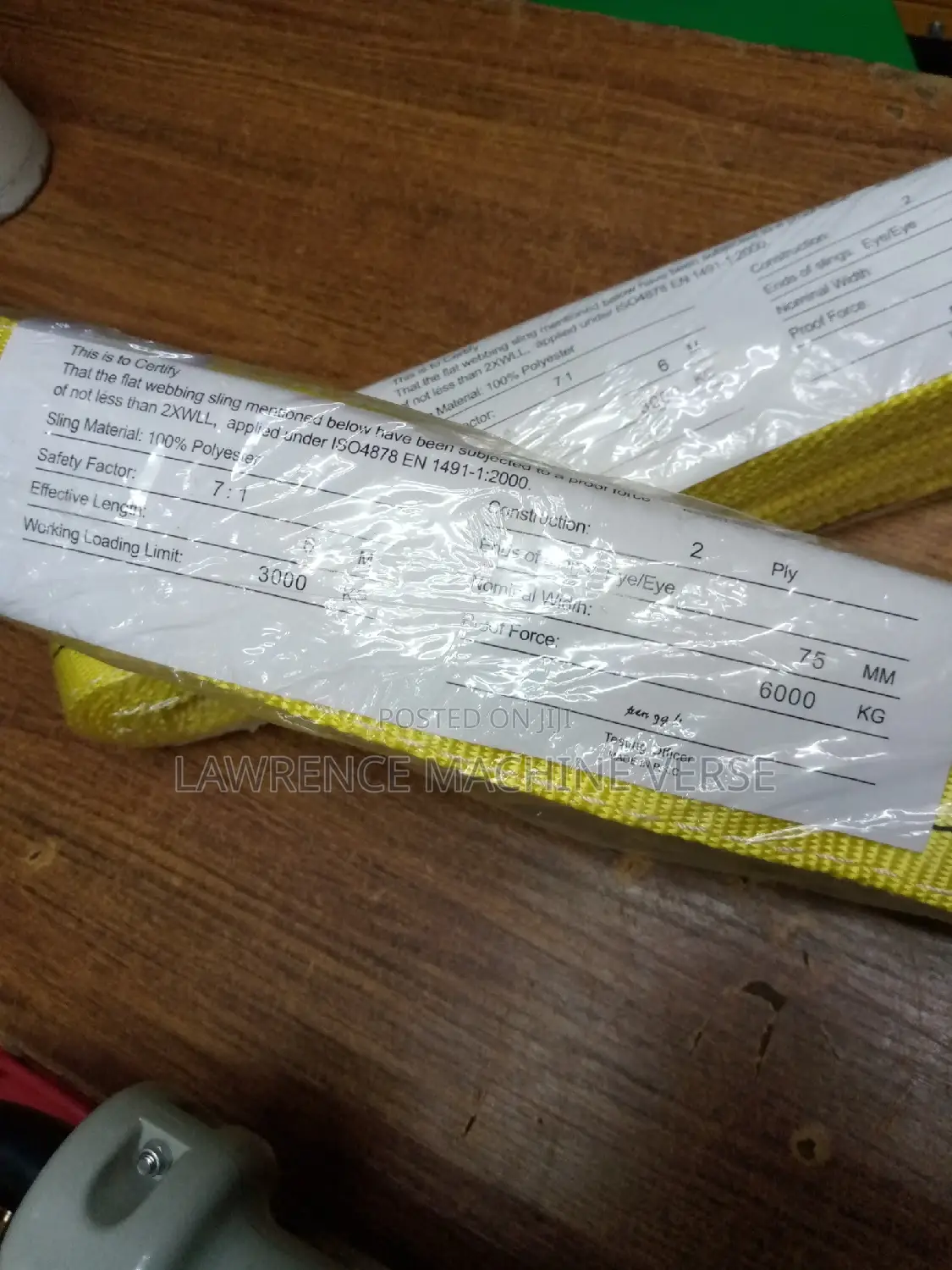 Lefting Sling By 3ton
