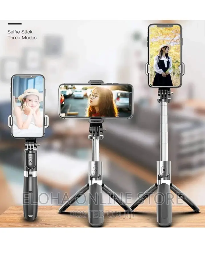 Multifunctional Wireless Selfie Stick