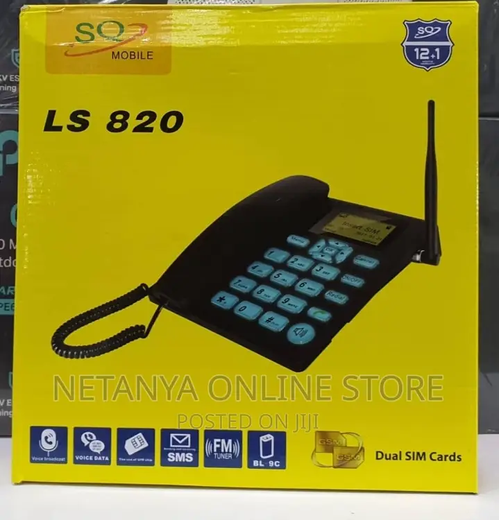 SQ Landline Wireless Phone Dual Sim