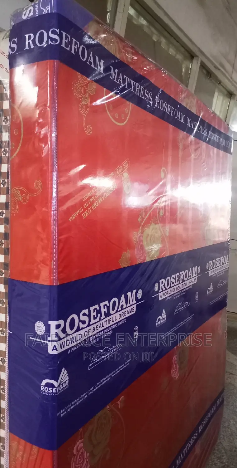Rosefoam Mattress Super Deluxe 6*6 in 6 Inches Sealed Cover