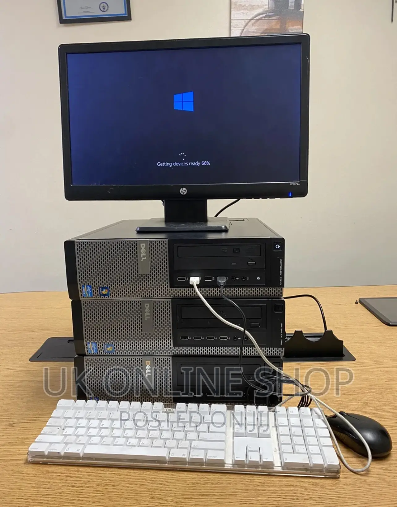 Desktop Computer Dell OptiPlex 3010 4GB Intel Core I5 HDD 500GB