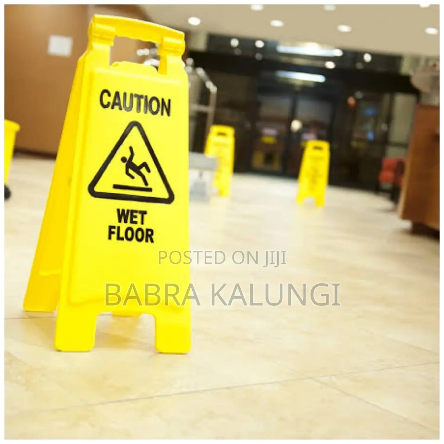 Caution Wet Foor