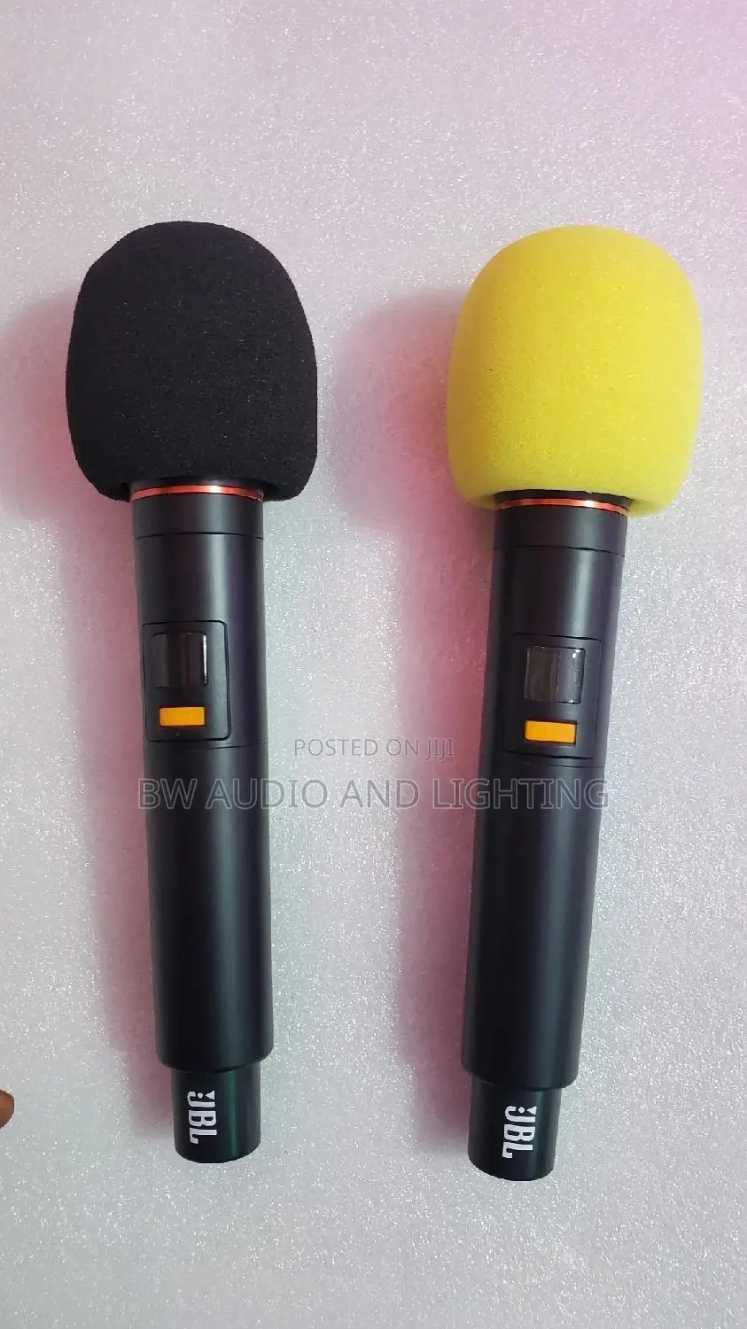 Microphones Covers /Microphone Sponge Yellow and Black