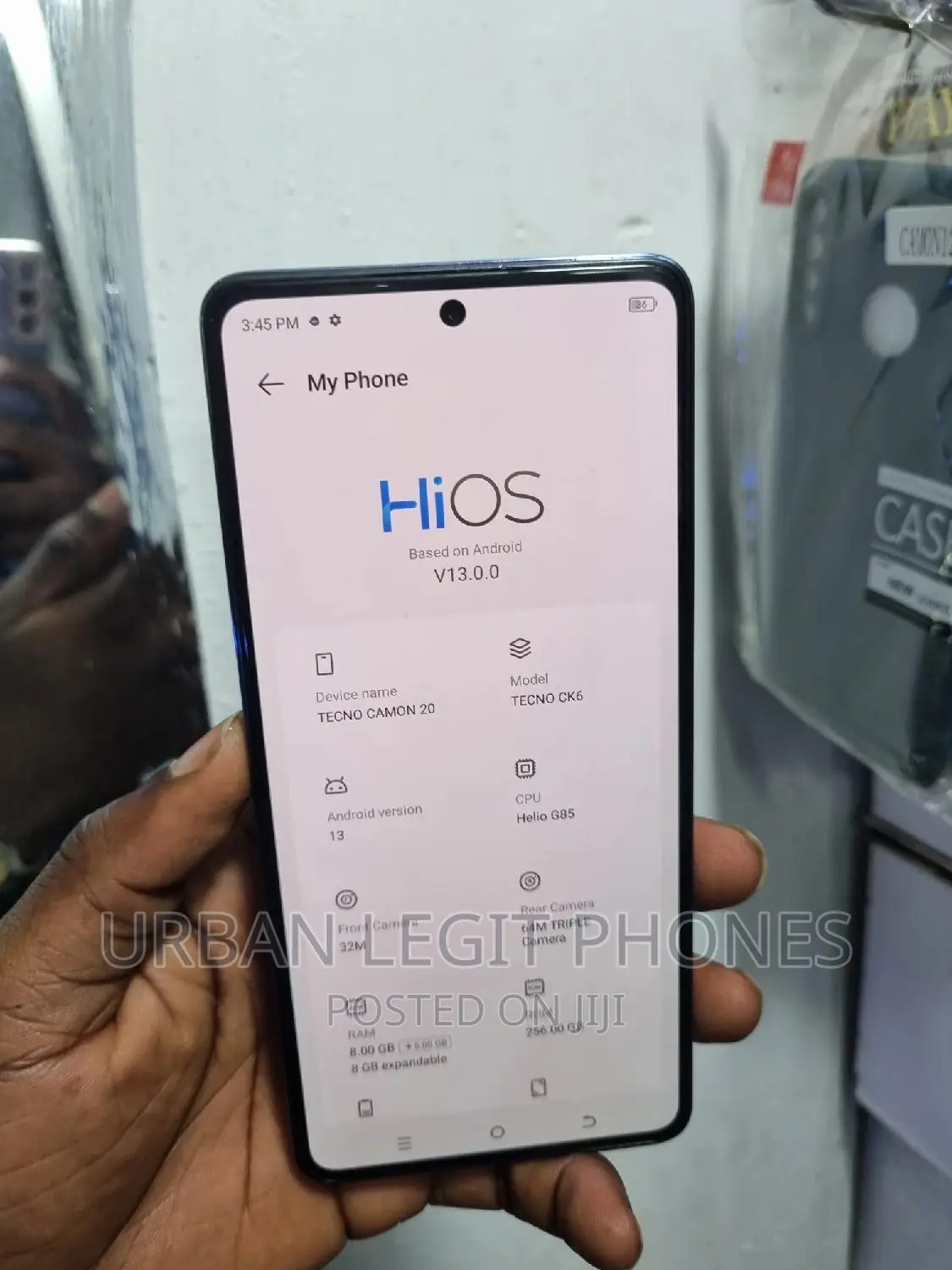 Tecno Camon 20 256 GB Blue