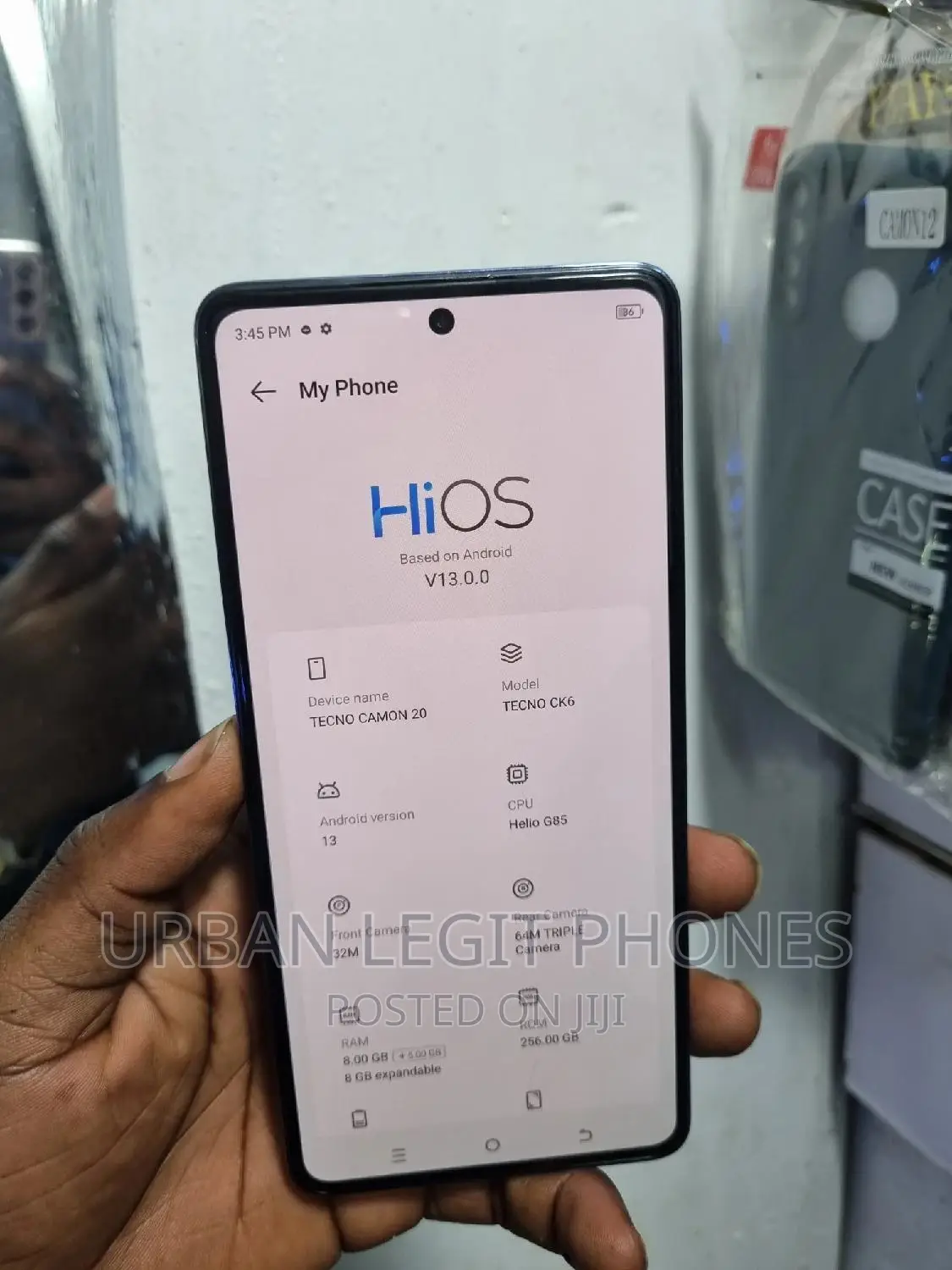 Tecno Camon 20 256 GB Blue