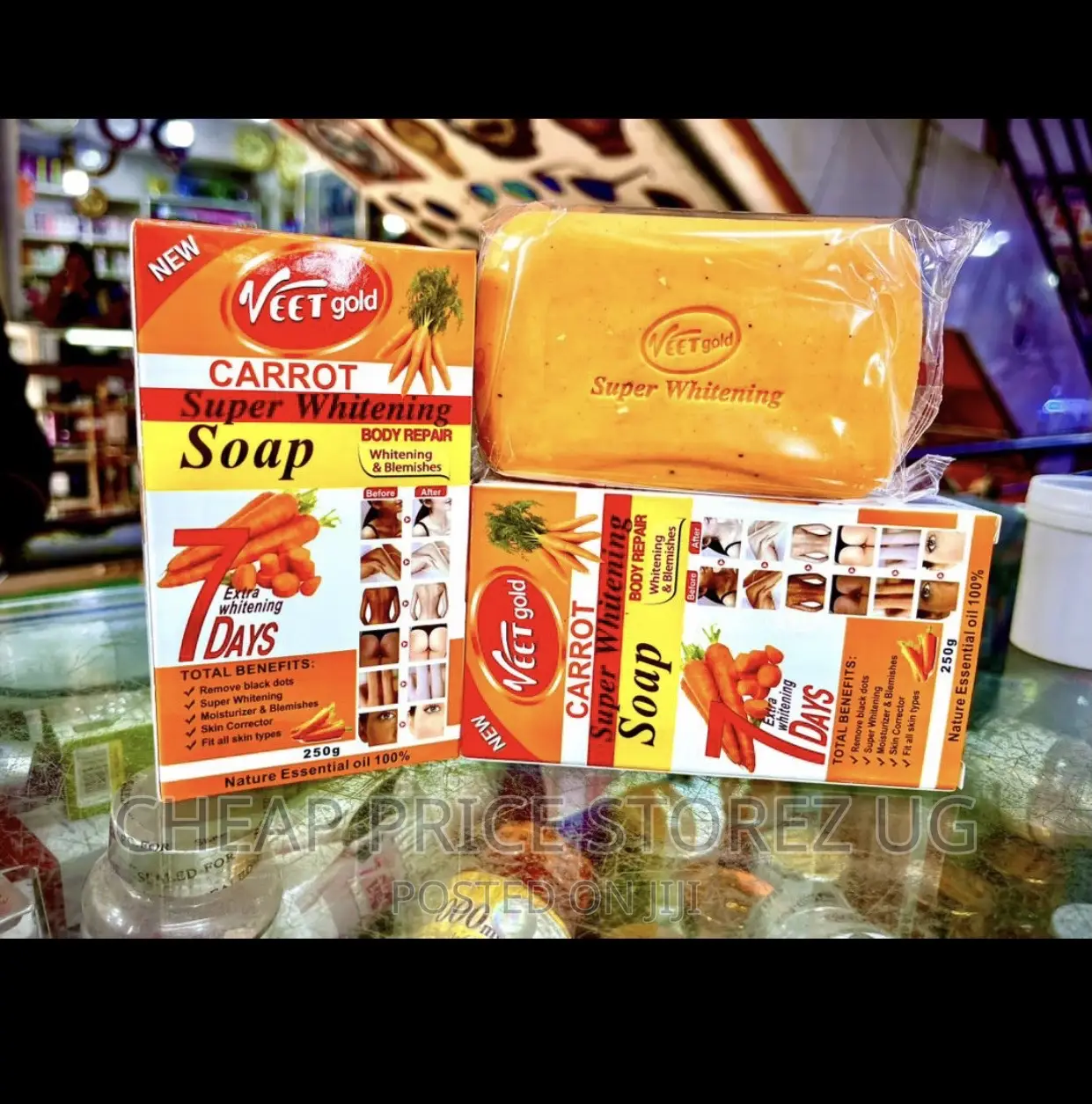Veet Gold Turmeric Super Whitening Soap