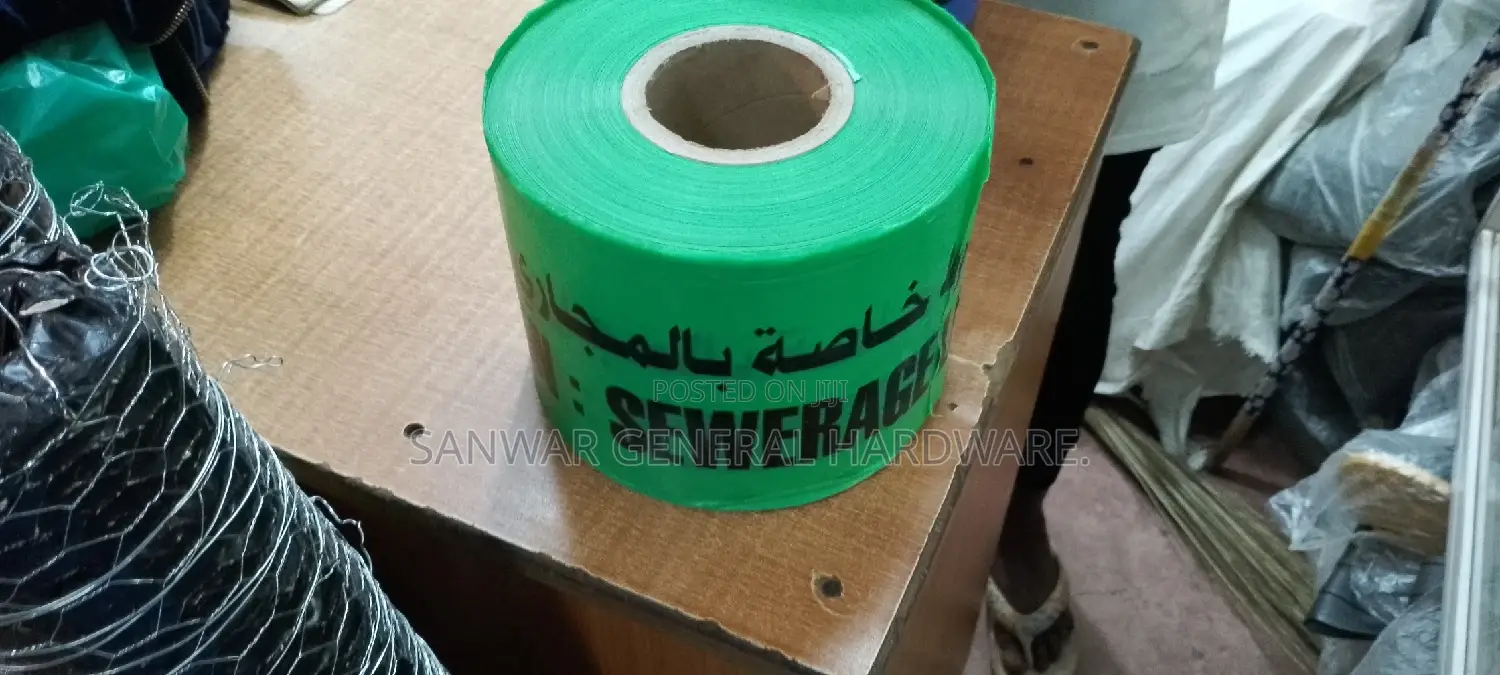 Sewage Underground Warning Tape,6"(250m)