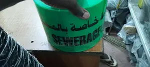 Sewage Underground Warning Tape,6"(250m)