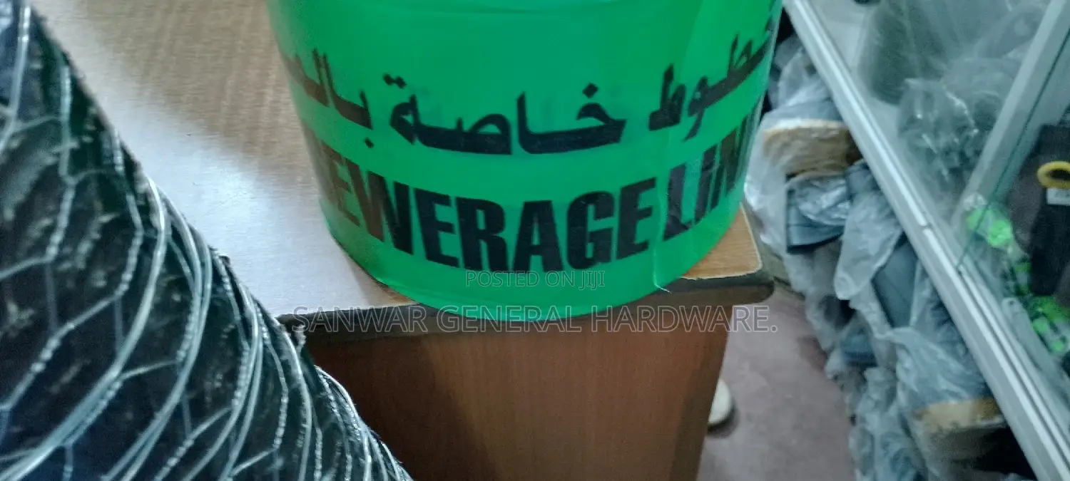 Sewage Underground Warning Tape,6"(250m)