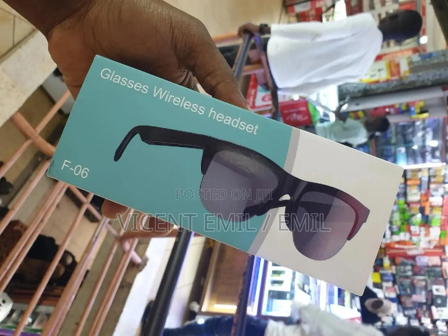Glasses Wireless Headset F-06